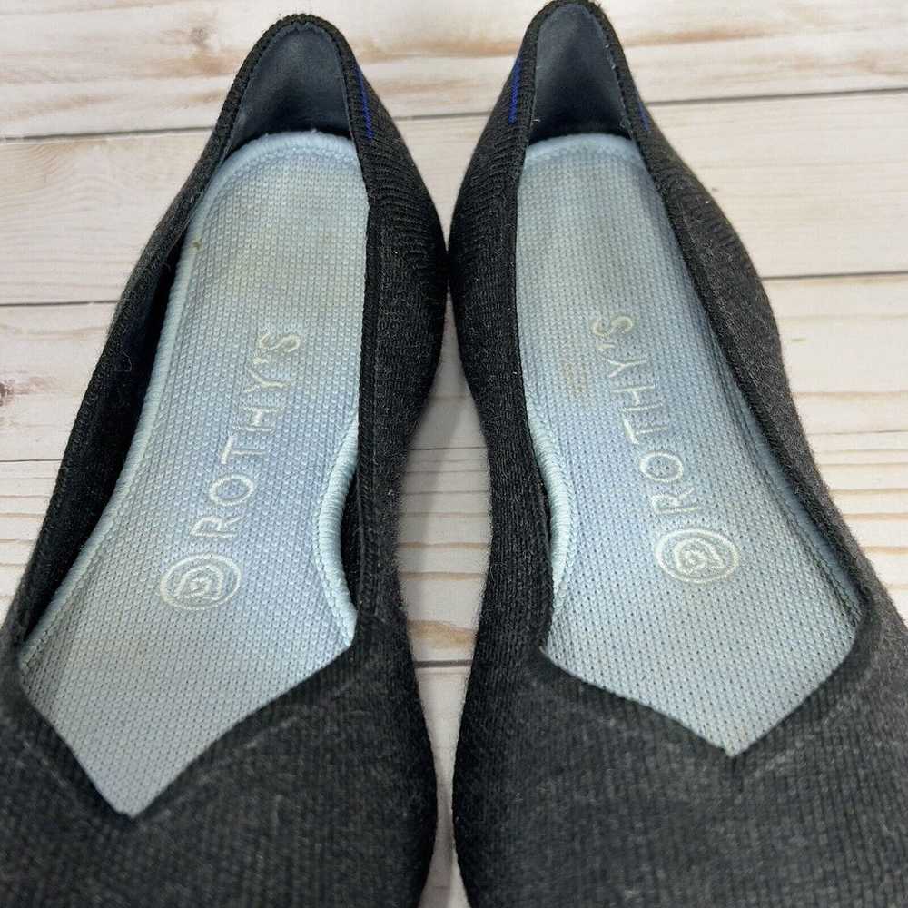 Rothy’s The Point Merino Wool Flats Womens Size 8… - image 3