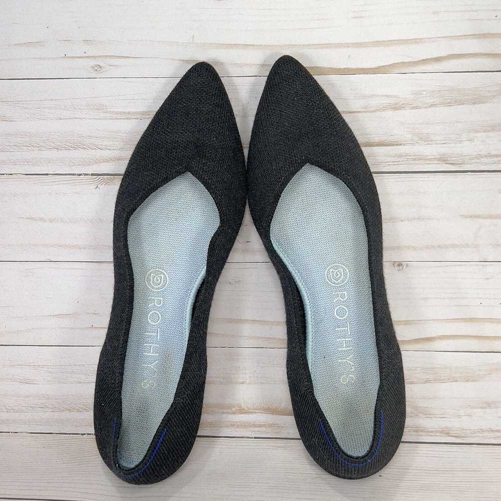 Rothy’s The Point Merino Wool Flats Womens Size 8… - image 6