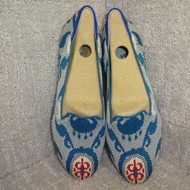 Rothys The Loafers Womens Size 8 US Moroccan Teal… - image 1