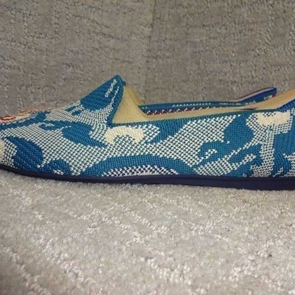 Rothys The Loafers Womens Size 8 US Moroccan Teal… - image 4