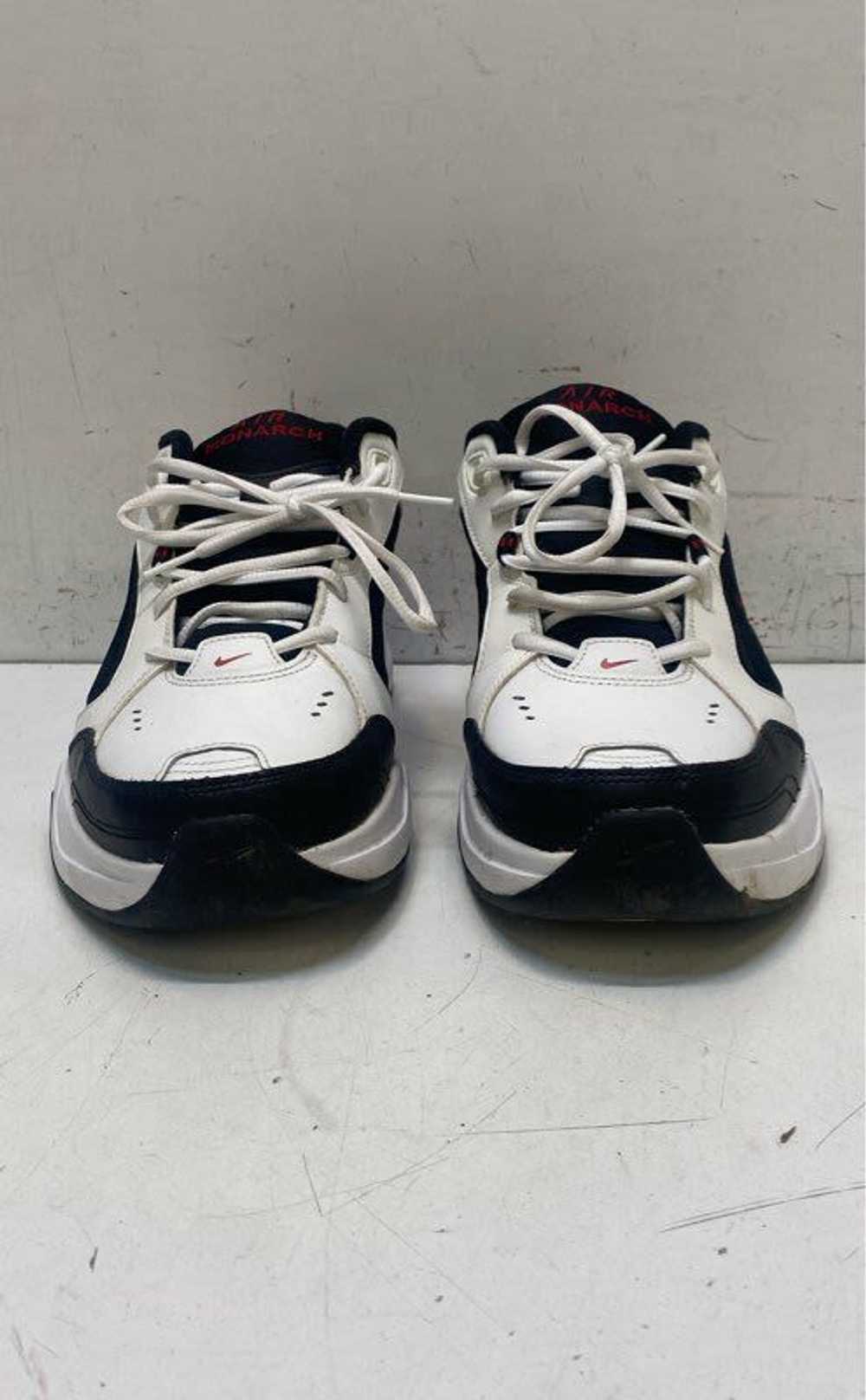 Nike Air Monarch IV White/Black Athletic Shoes Me… - image 3