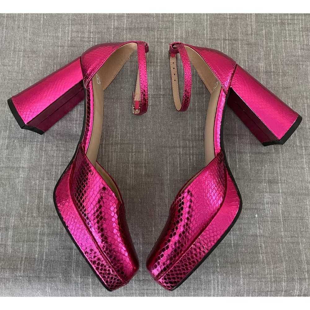 BP Womens Size 7 Hot Pink Fynn Ankle Strap Platfo… - image 5