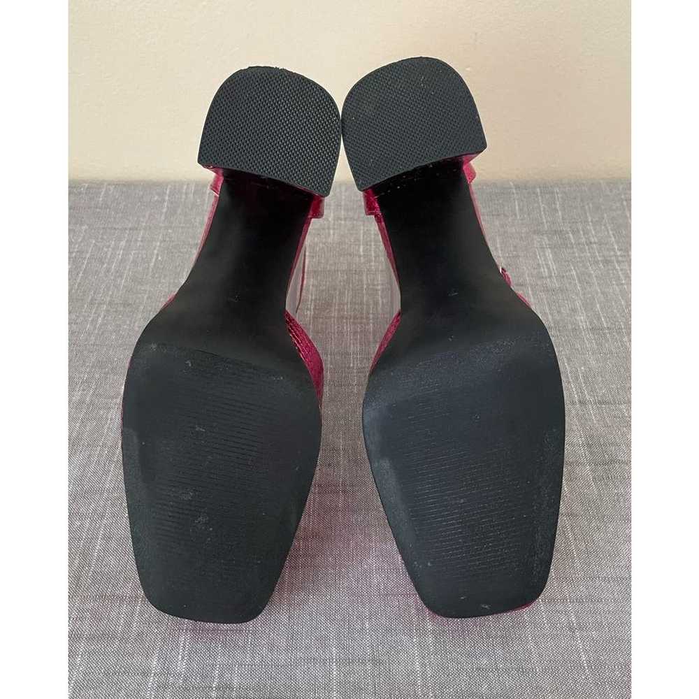 BP Womens Size 7 Hot Pink Fynn Ankle Strap Platfo… - image 8