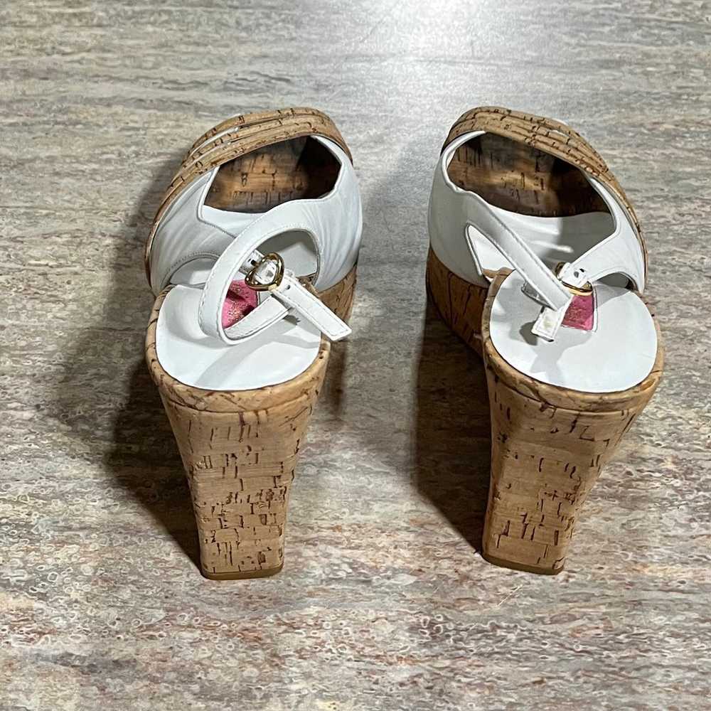 Betsey Johnson open toe wedge sandals - image 2