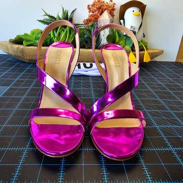 Heels, Schutz Shoes
Kelly Specchio Leather Sandal… - image 1