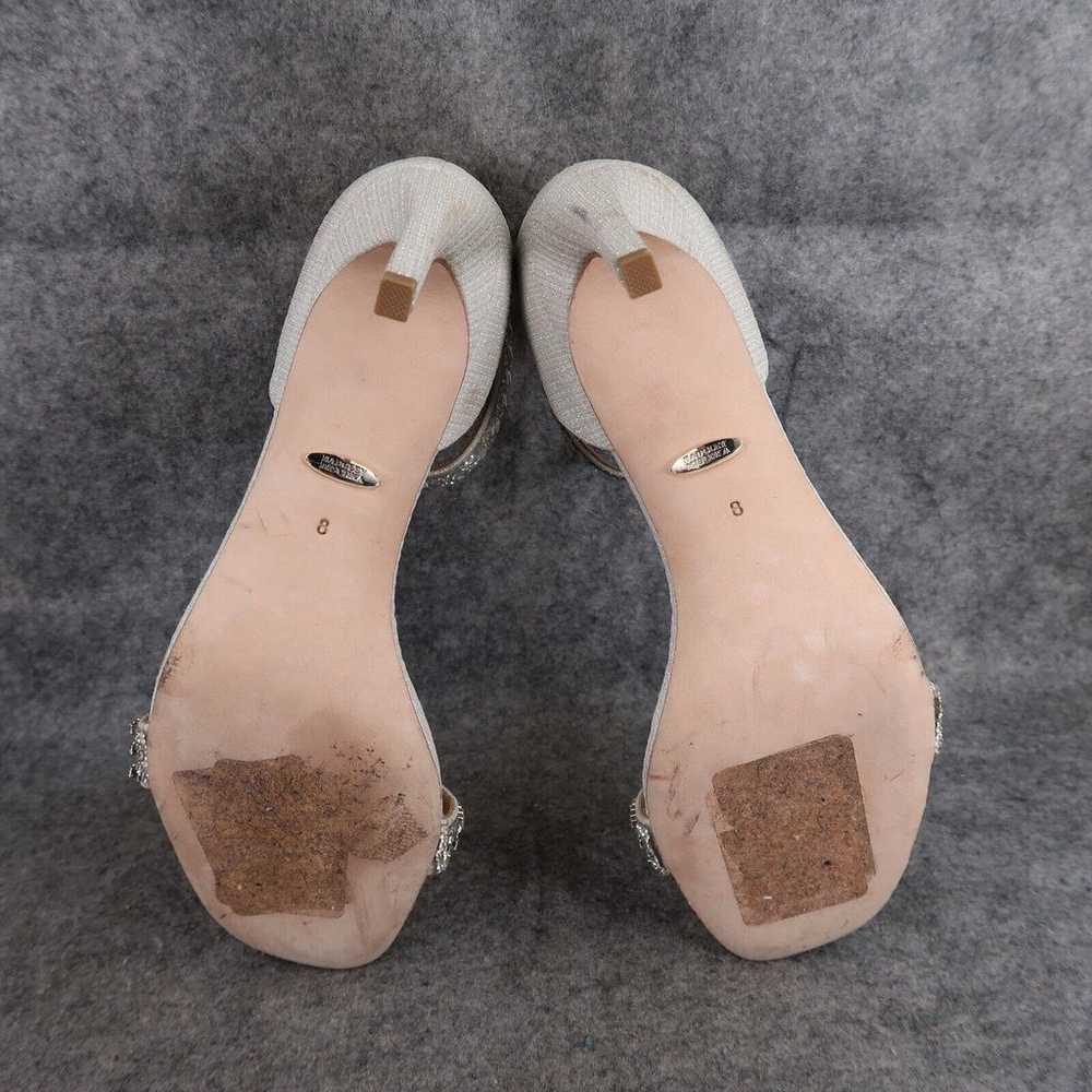 Badgley Mischka Shoes Women 8 Pump Sandal Heels F… - image 10