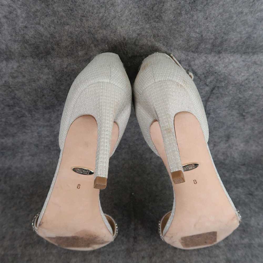Badgley Mischka Shoes Women 8 Pump Sandal Heels F… - image 11