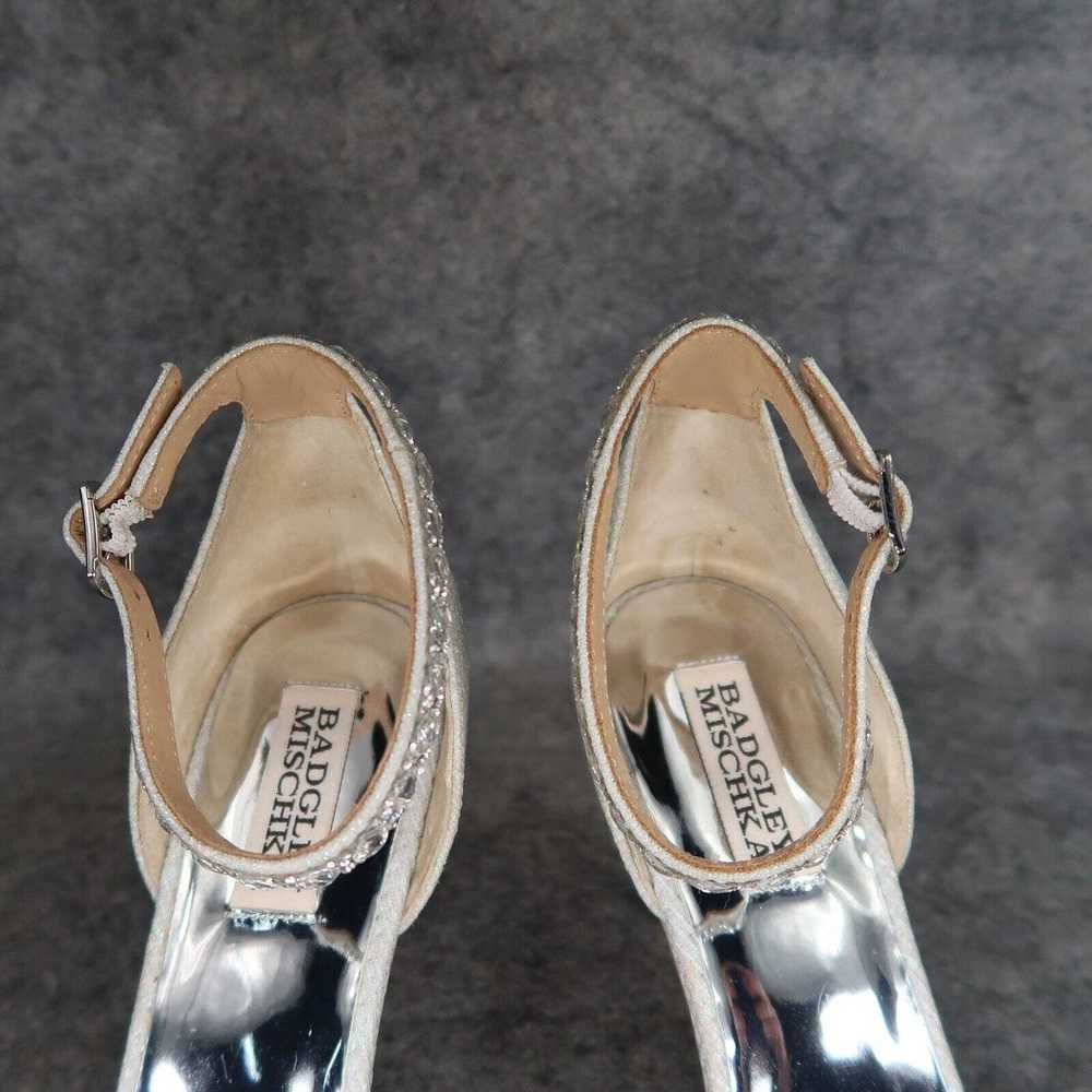 Badgley Mischka Shoes Women 8 Pump Sandal Heels F… - image 12