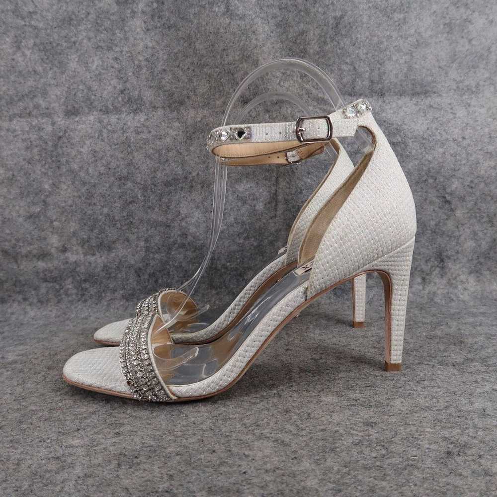 Badgley Mischka Shoes Women 8 Pump Sandal Heels F… - image 4