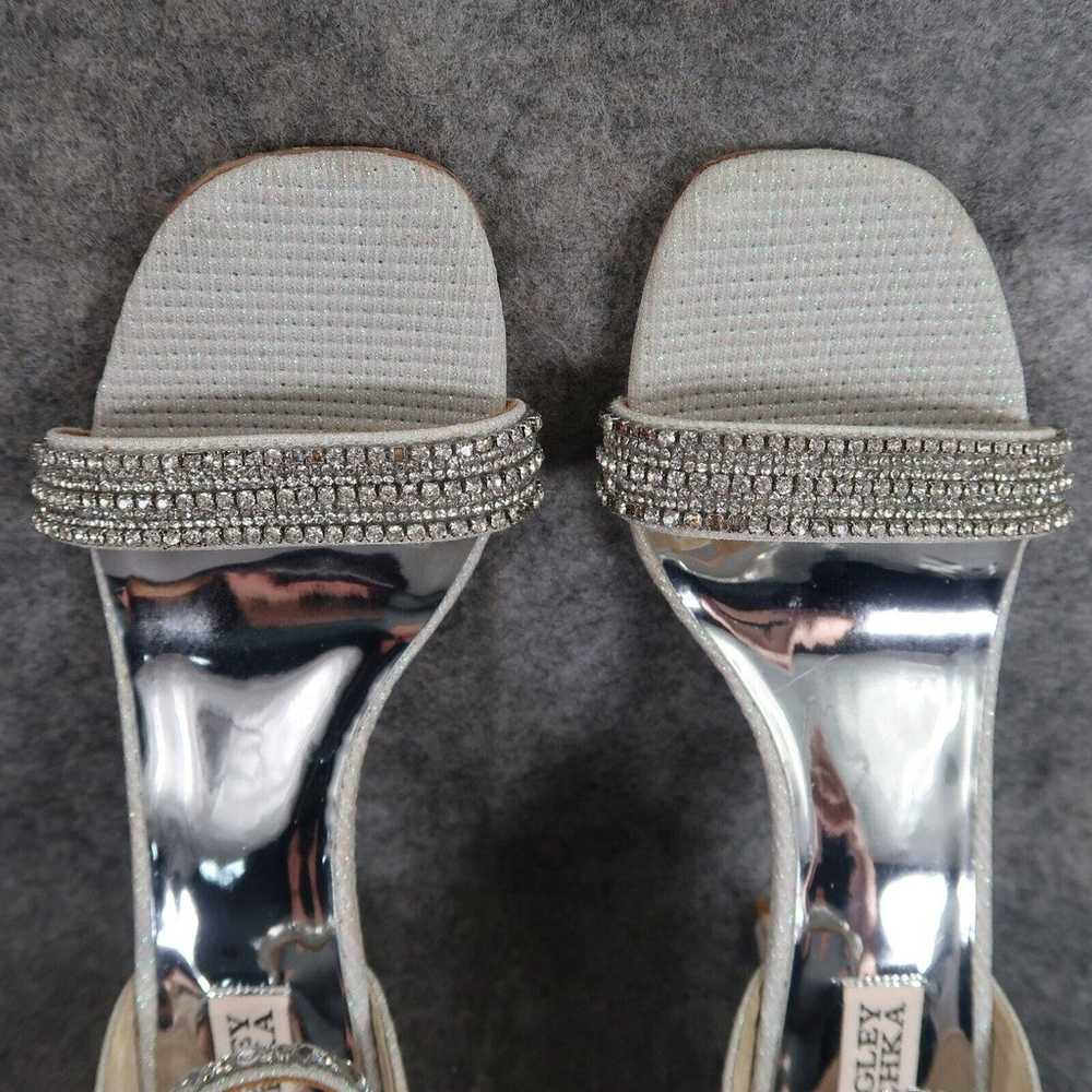 Badgley Mischka Shoes Women 8 Pump Sandal Heels F… - image 8