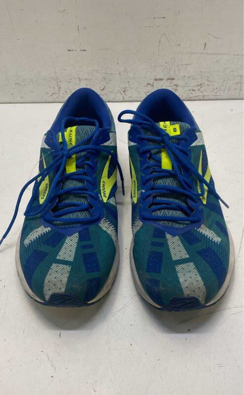 Brooks Launch 6 Blue/Green Athletic Shoes Men's S… - image 5