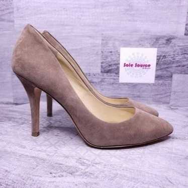 Brian Atwood Kolette Pointed Toe Suede Stiletto P… - image 1