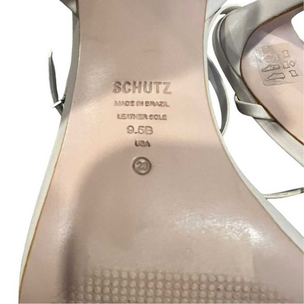REVOLVE- Schutz Shani tan heels size 9.5 - image 4
