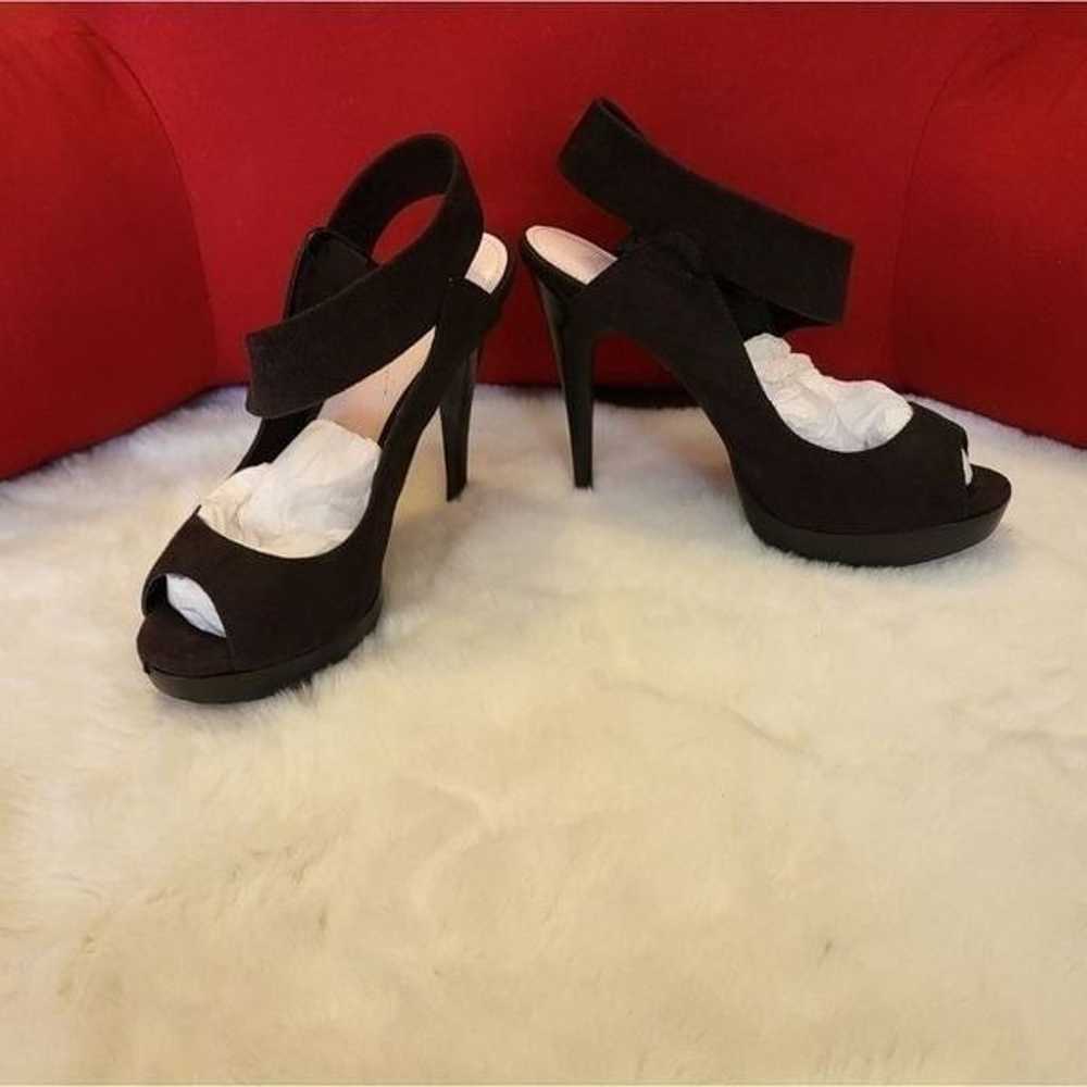 Vero Cuoio black velvet heels - image 1