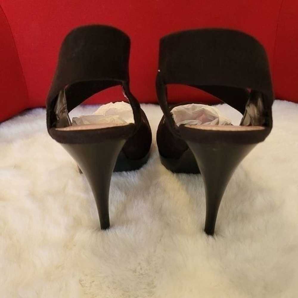 Vero Cuoio black velvet heels - image 6