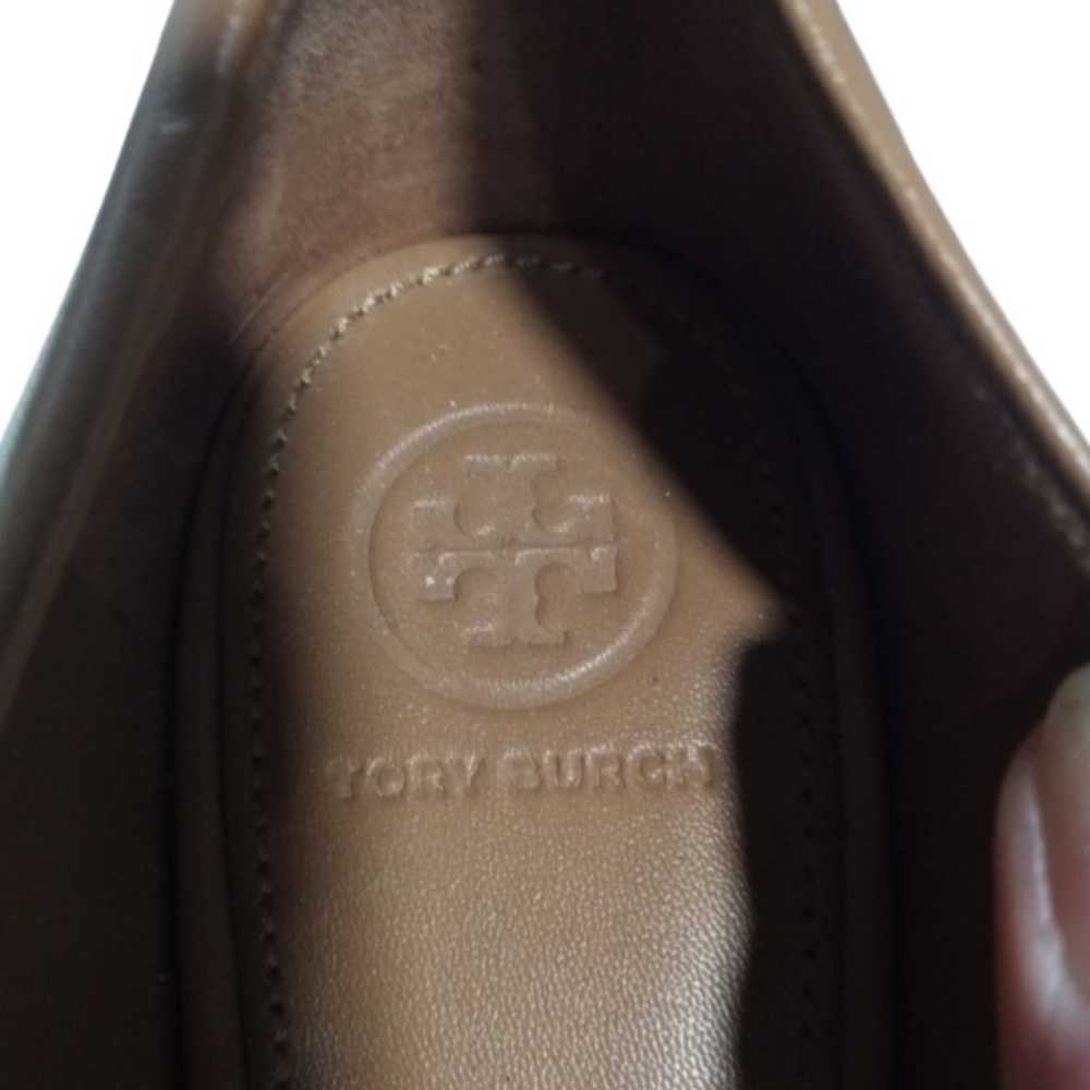 Tory Burch Claire Wedge Closed Toe Calf Leather B… - image 8