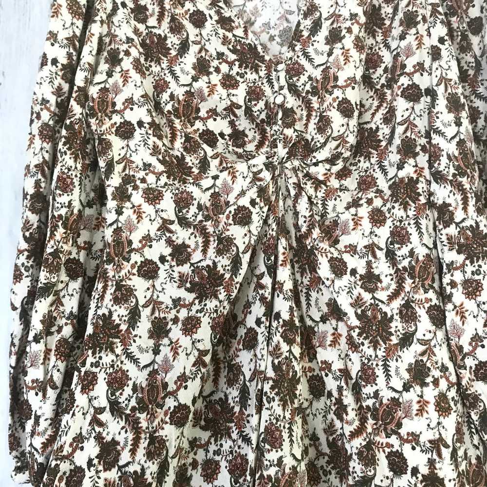 NWOT GIBSON LATIMER floral cottagecore front twis… - image 8