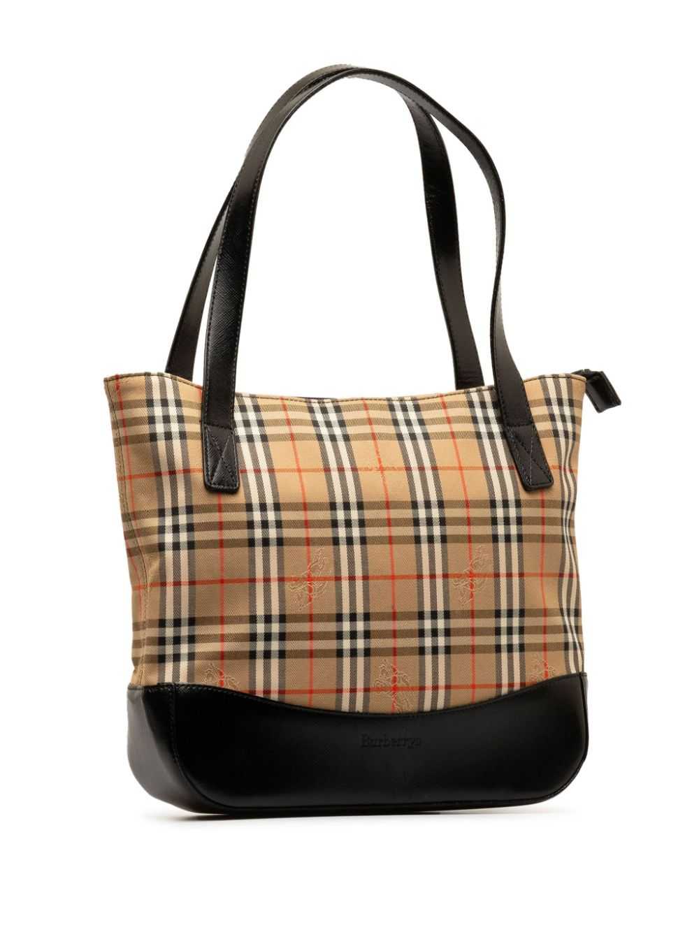 Burberry Pre-Owned 2000-2017 Haymarket Check tote… - image 3