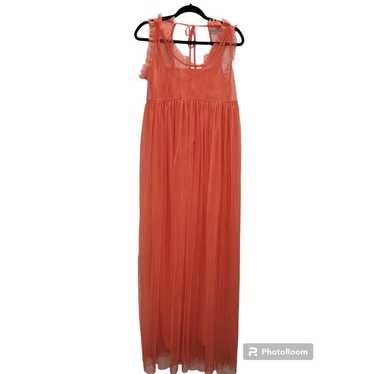 ASOS Design Sleeveless Chiffon Overlay Maxi Dress… - image 1