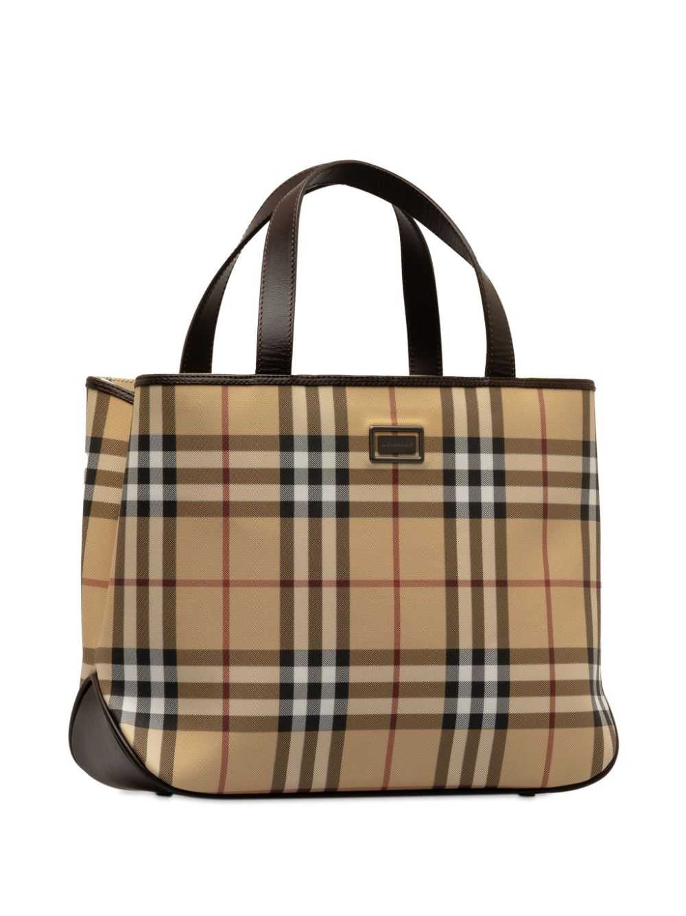 Burberry Pre-Owned 2000-2010 House Check handbag … - image 3