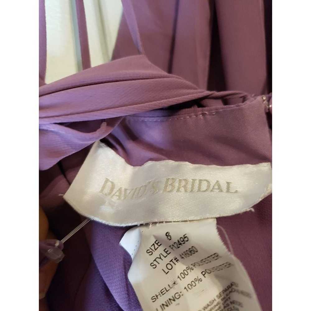 David's Bridal Womens 8 Semi Formal Dress Bridesm… - image 5