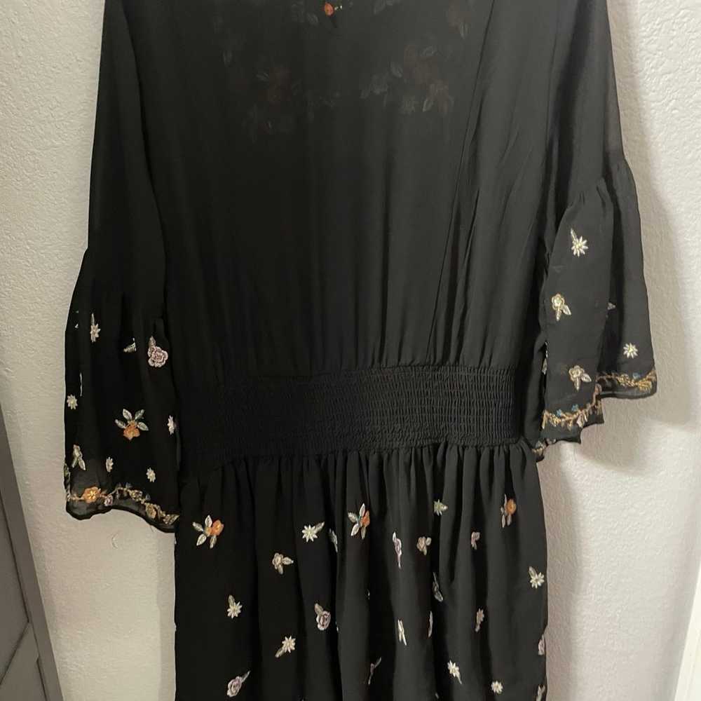 Maeve Embroidered Dress Size 14 Anthropologie - image 4