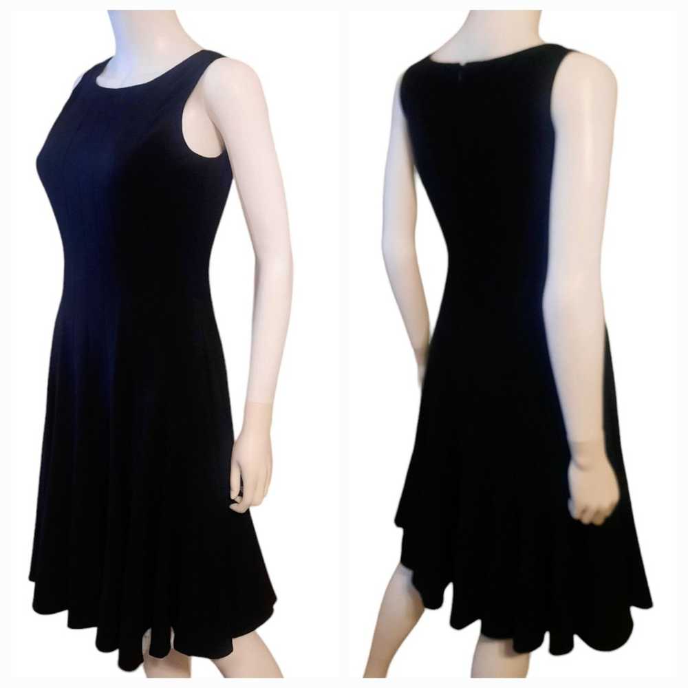 CALVIN KLEIN Sleeveless Knee-Length Fit & Flare V… - image 3