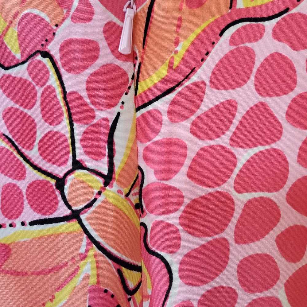 Lily Pulitzer Pink Tank Style Butterfly  Print Dr… - image 4
