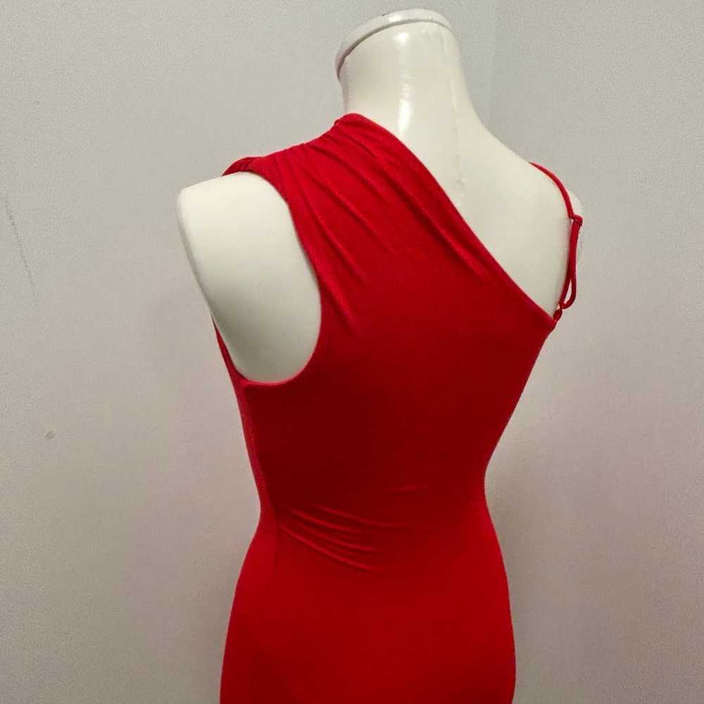 H:Ours revolve Red cutout mini cocktail dress - image 6