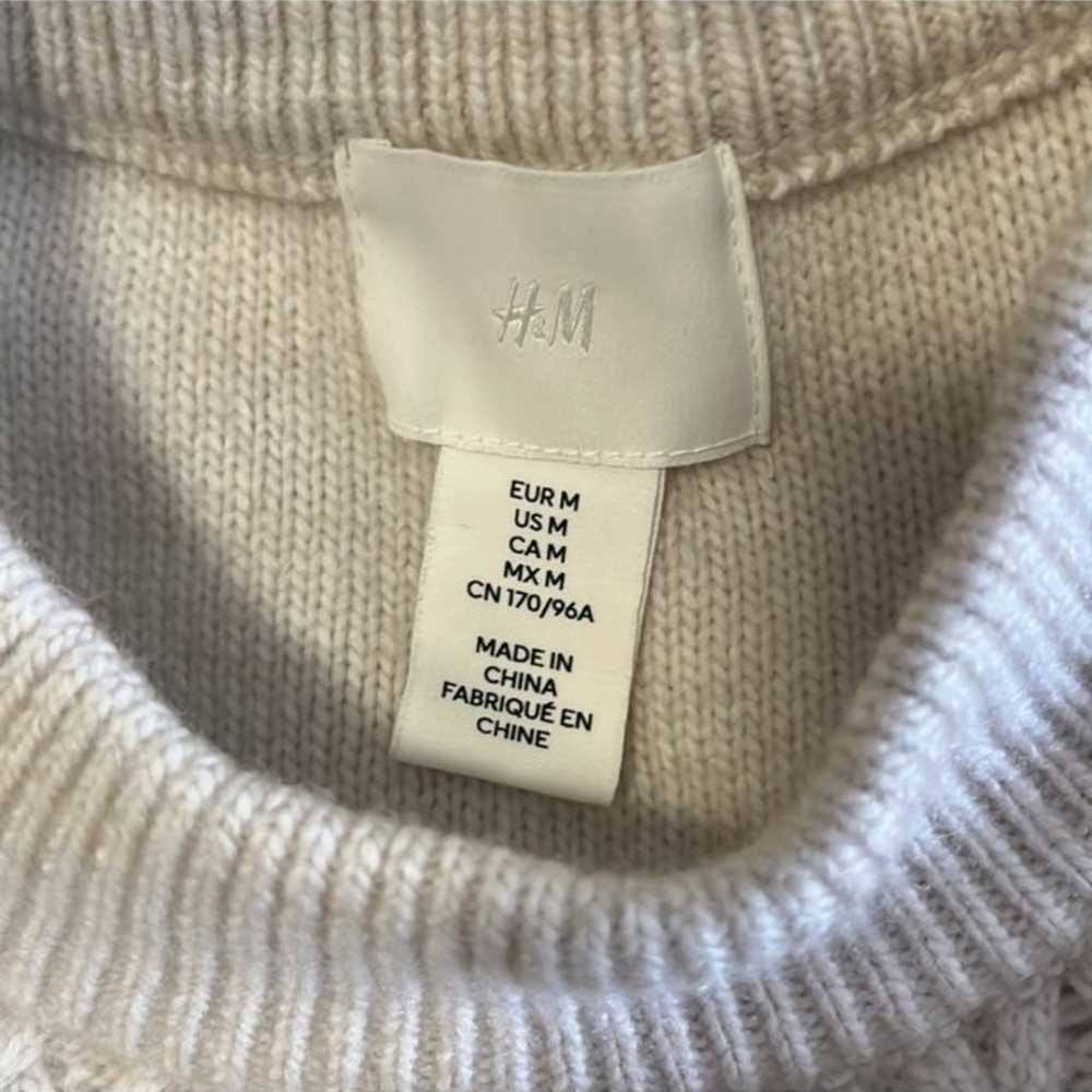 H&M beige sweater dress - image 3