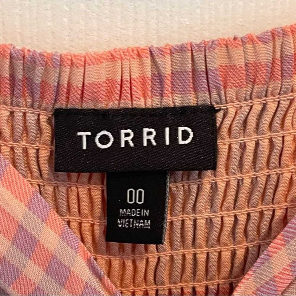 Torrid Midi Challis Button-Front Dress - image 5