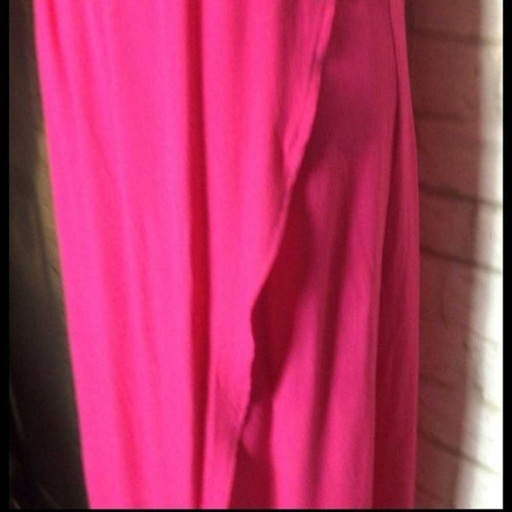 Show Me Your MuMu Hot Pink Fushia Maxi Dress Size… - image 6