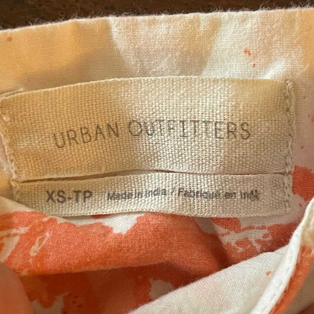 Urban Outfitters Wonderland Orange Toile Tie Back… - image 4
