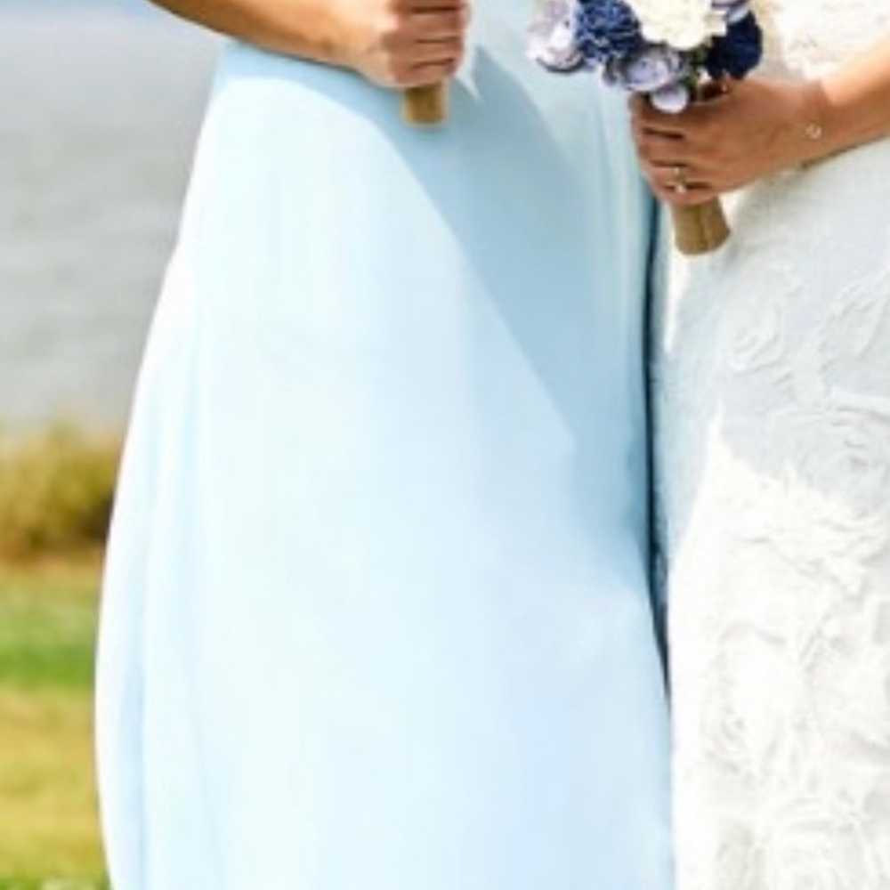 Azazie Sky Blue Bridesmaid Dress - image 7