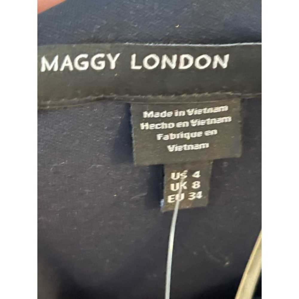 Maggy London black dress NWOT, size 4 - image 4