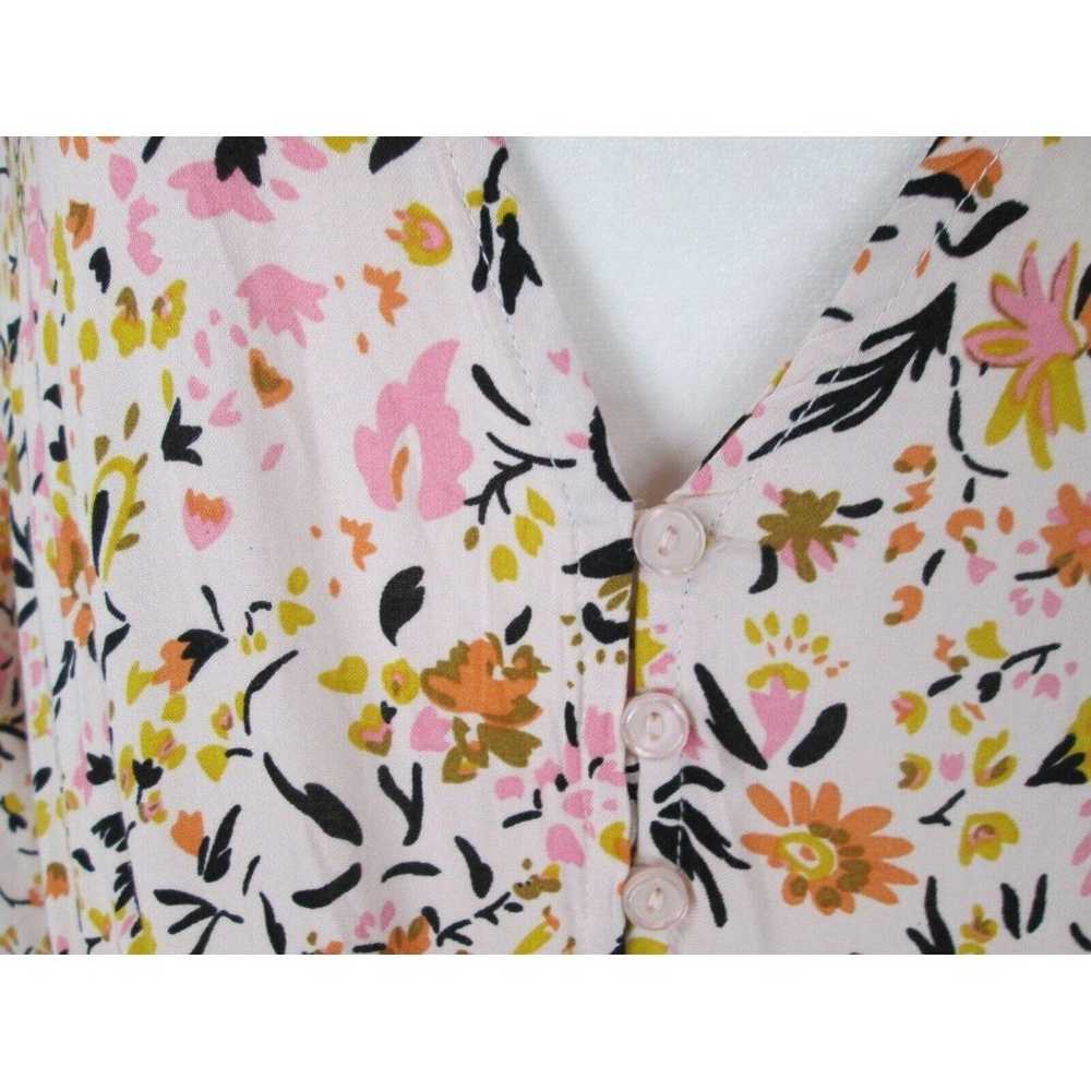 Petal & Pup Pink Floral Maxi Dress XL Empire Wais… - image 3