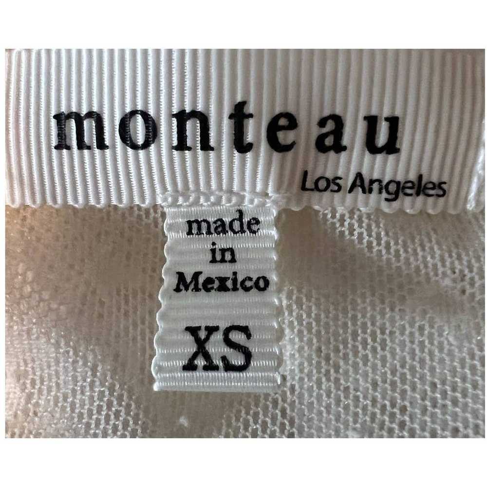 Monteau Los Angeles Women's Sleeveless Cream V-Ne… - image 3