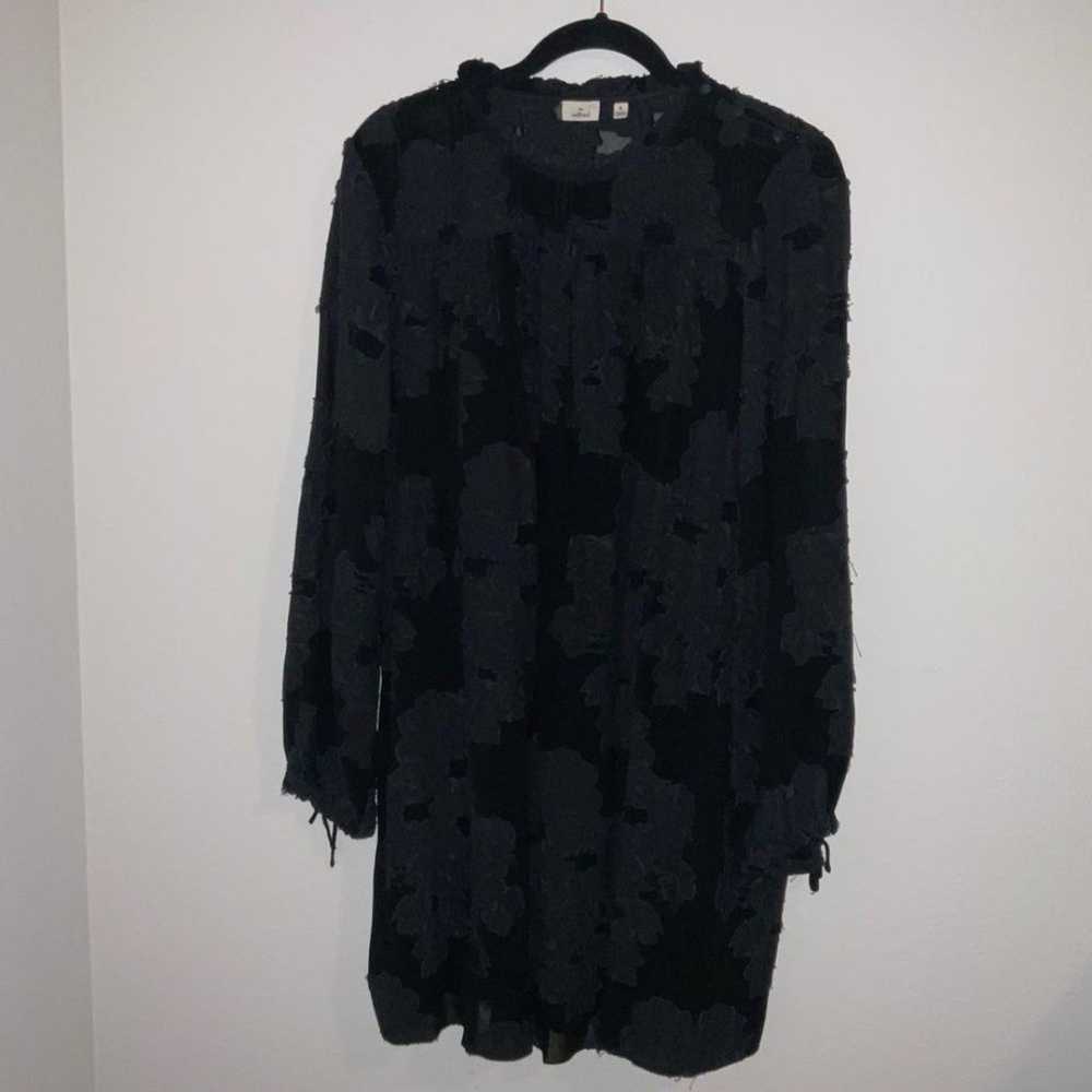 Aritzia Wilfred Black Sheer Dress - Women’s Medium - image 2