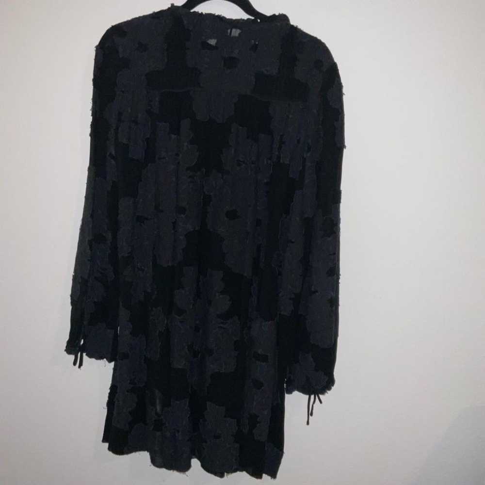 Aritzia Wilfred Black Sheer Dress - Women’s Medium - image 7