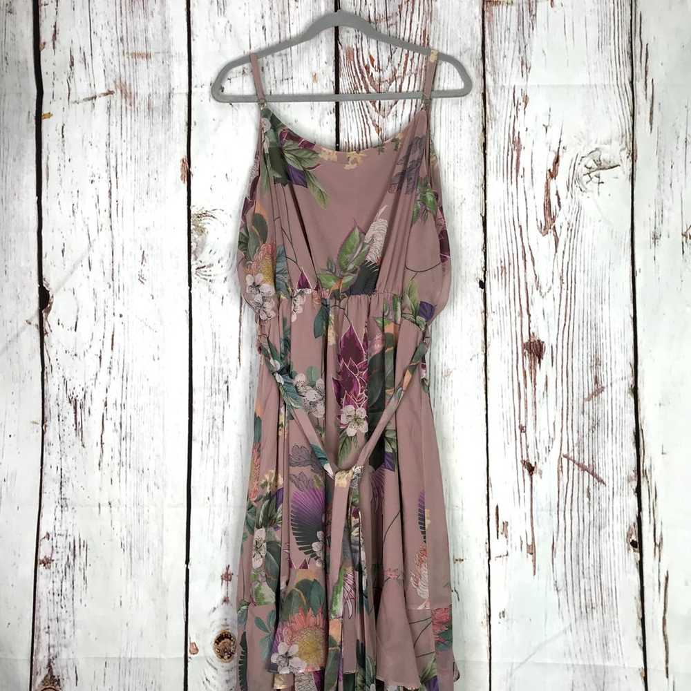 City Chic Mila Heartwine Floral sleeveless handke… - image 7