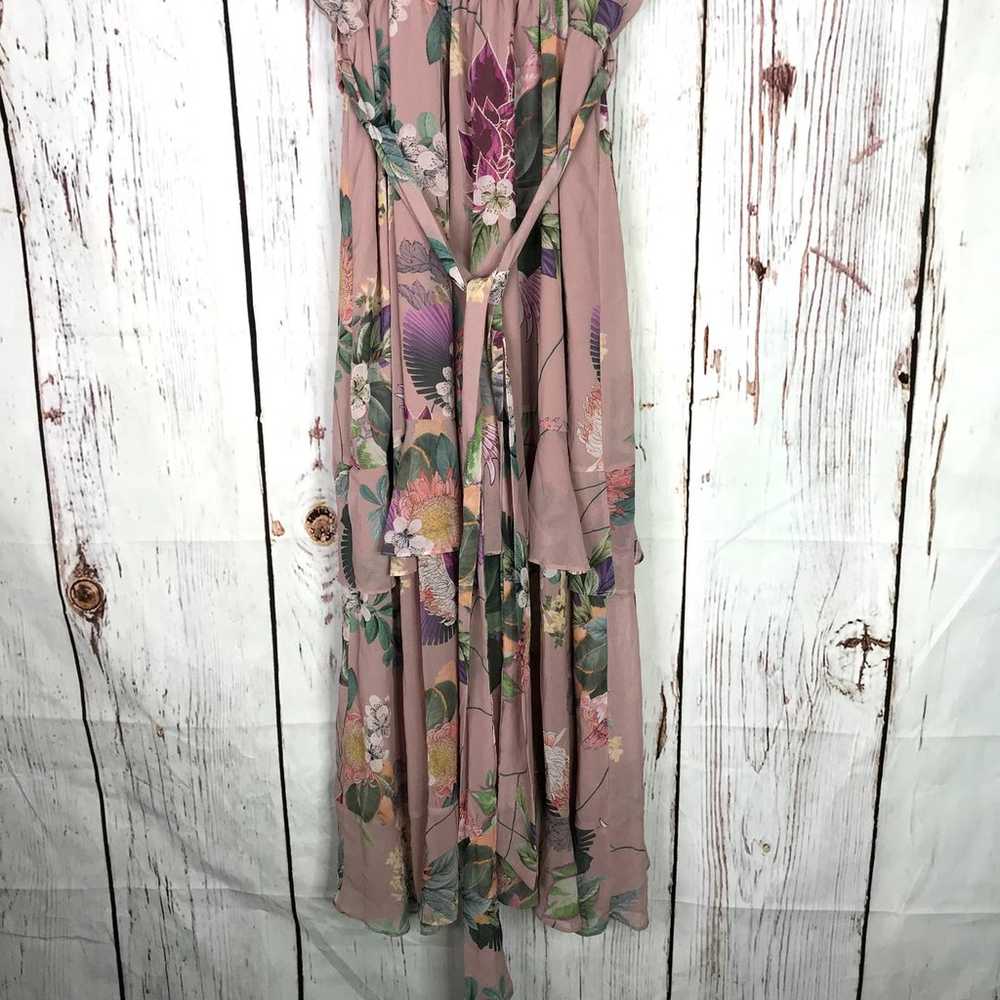 City Chic Mila Heartwine Floral sleeveless handke… - image 8