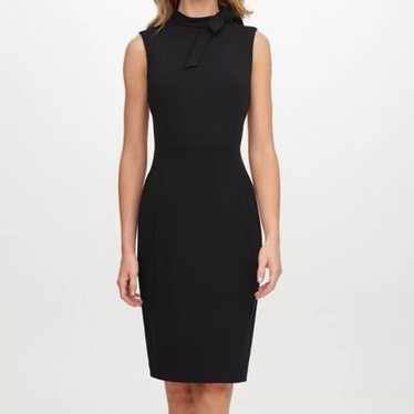 Calvin Klein Bow-Neck Sheath Dress - image 1