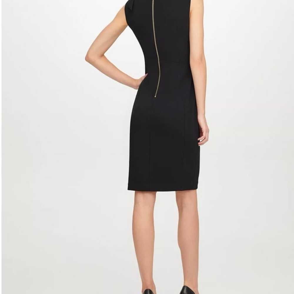 Calvin Klein Bow-Neck Sheath Dress - image 2