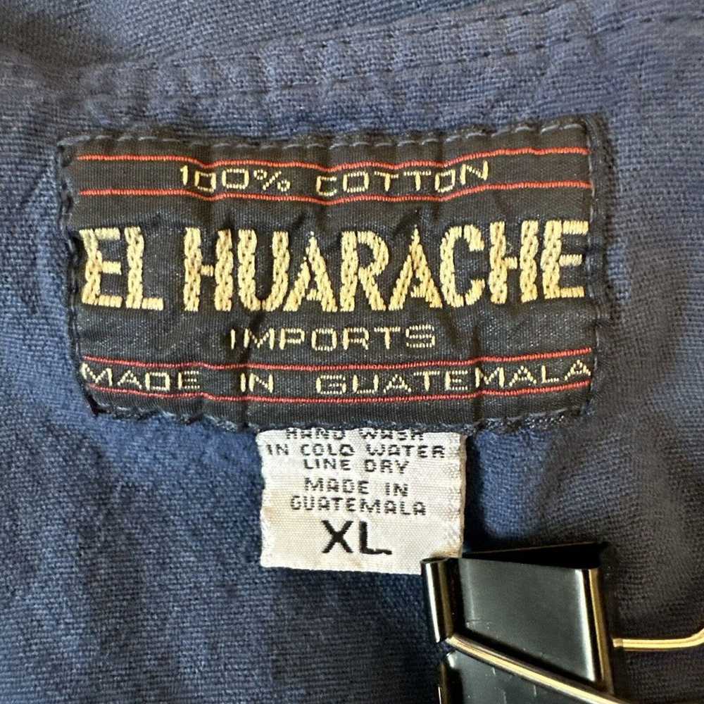 El Huarache Button Front Maxi Jumper Dress Size X… - image 8