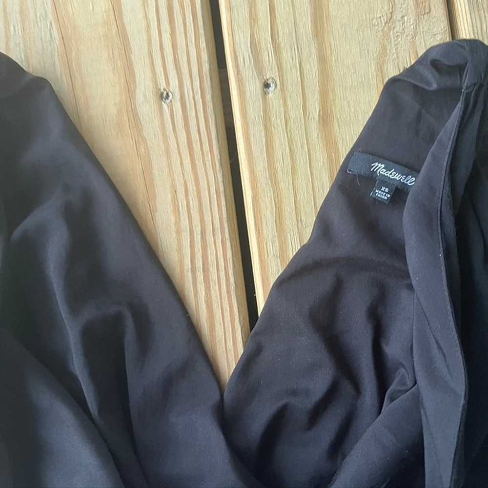 MADEWELL Black VNeck Jumpsuit Stretchy XS - image 10