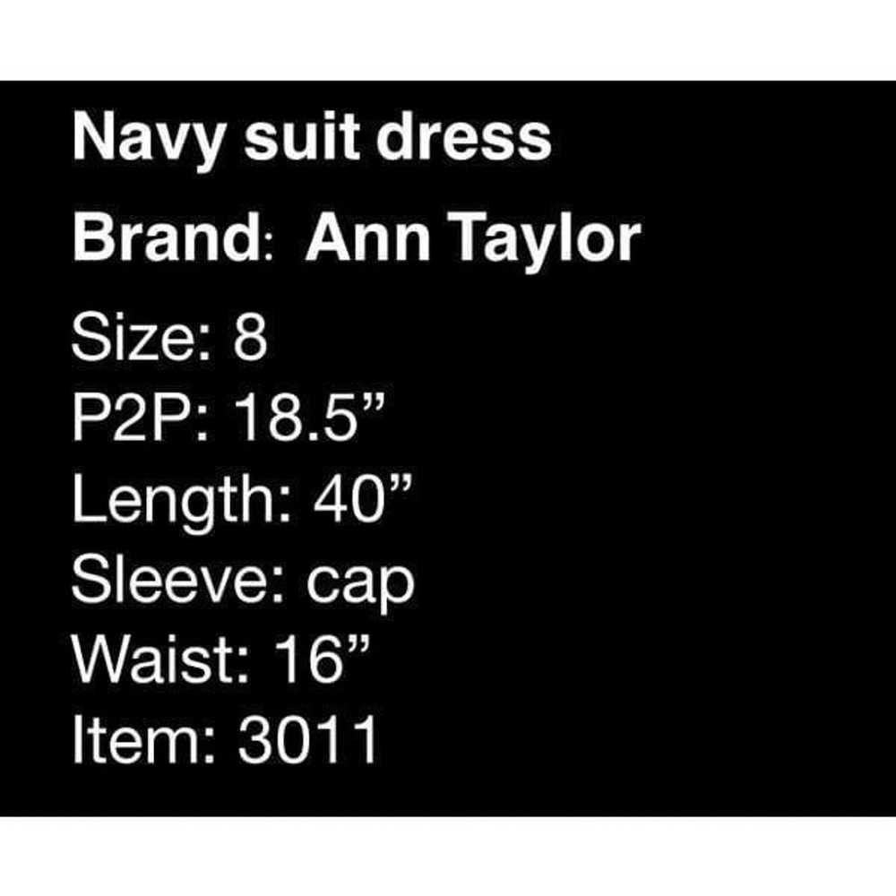 Ann Taylor dark teal work dress - image 6