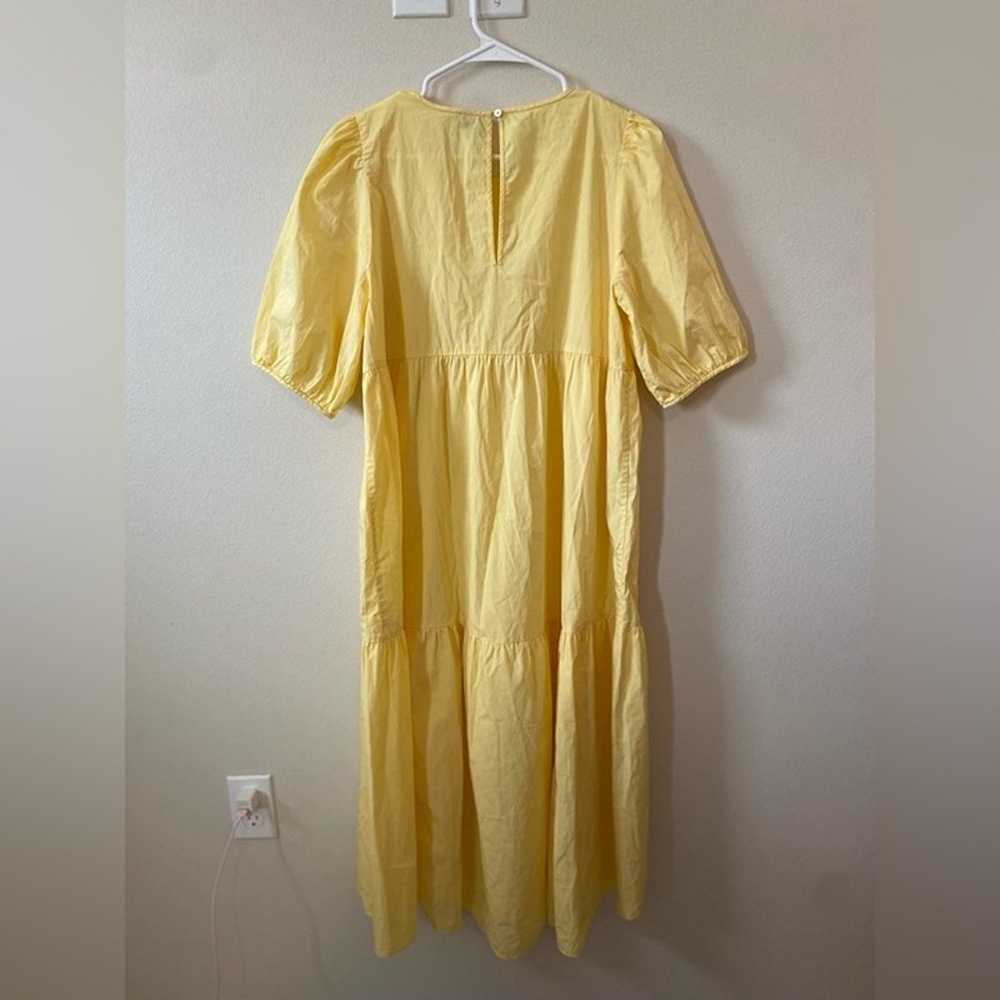 ARITZIA WILFRED || Yellow Flowy Summer Dress - image 10