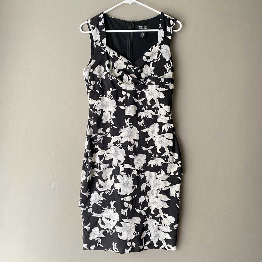 WHBM instantly slimming sz 6 floral sweetheart sp… - image 1