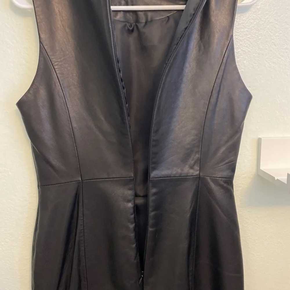 New Antonio Melani 100% Genuine Leather Dress Bla… - image 6