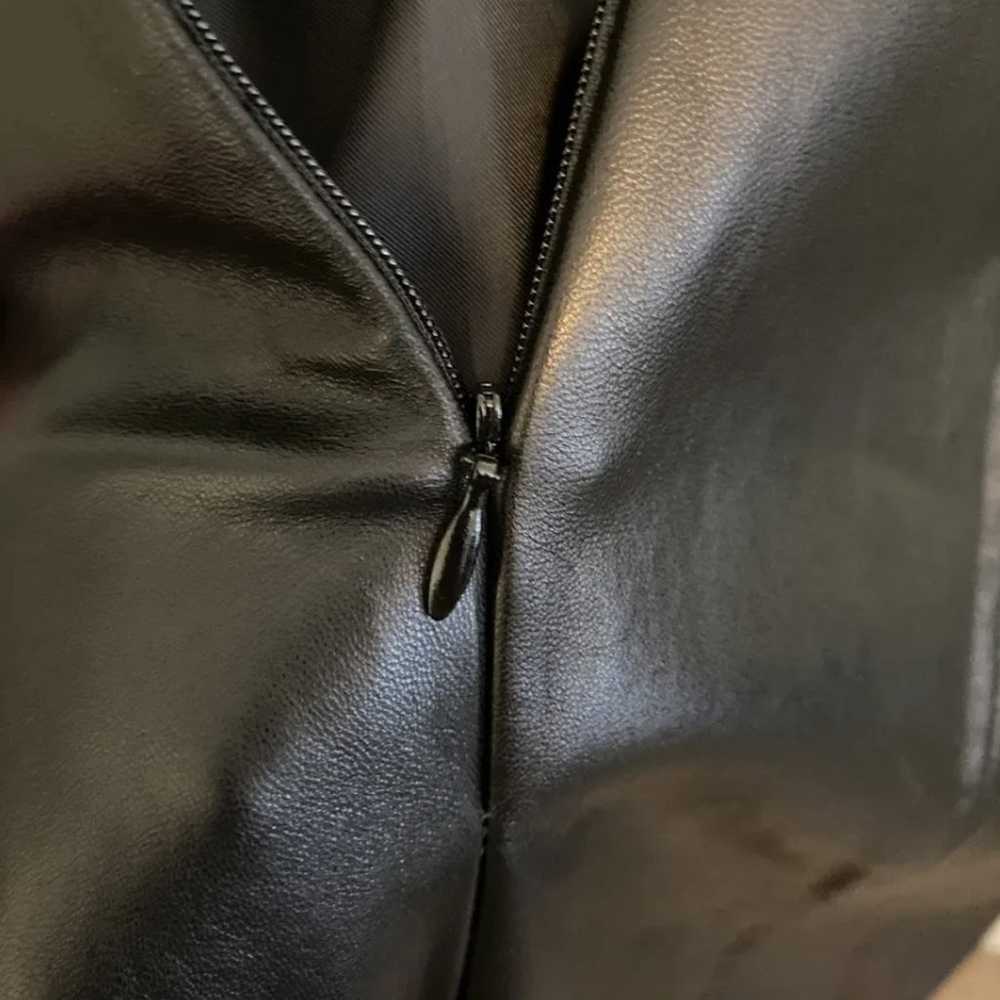 New Antonio Melani 100% Genuine Leather Dress Bla… - image 7
